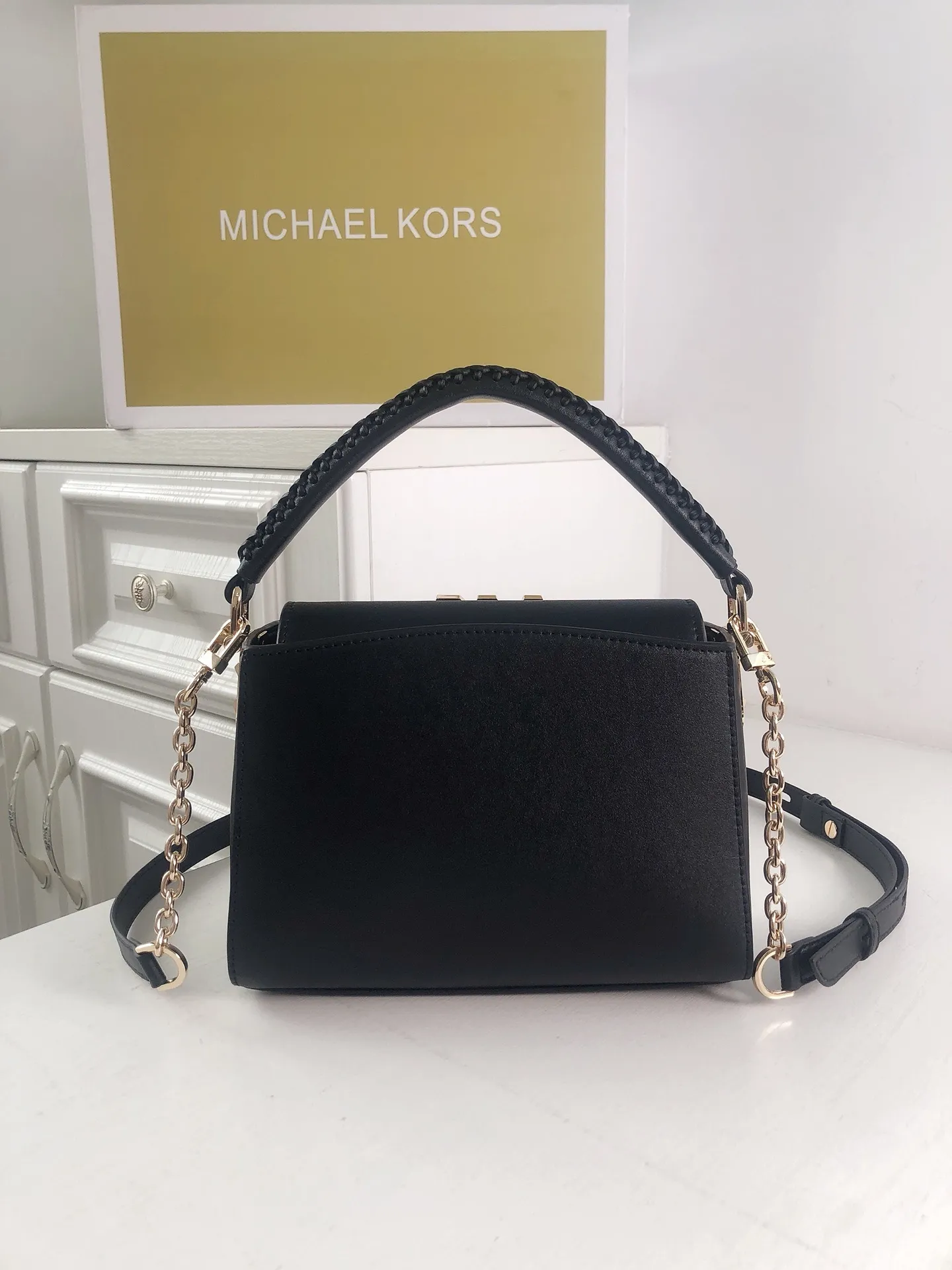 All Categories Official Website "Brand Women's Bags" Women's Bags 💙 MK 2023 New MK Genuine Leather Crossbody Bag